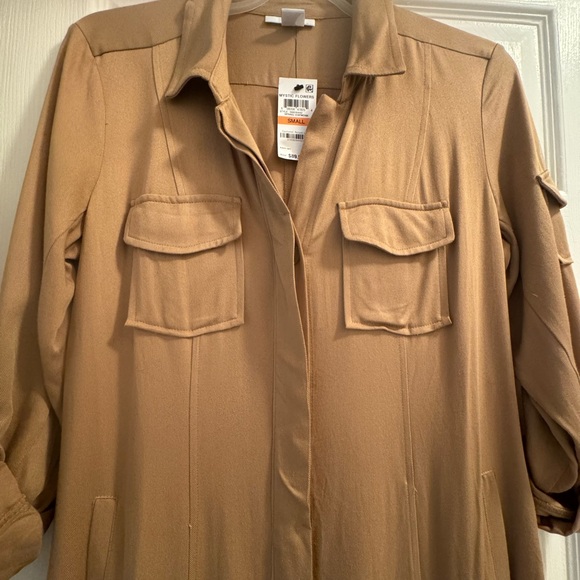 Bar III button front closure dress. Size Small - Picture 2 of 7